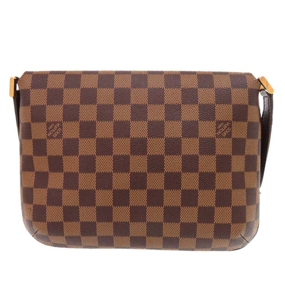 LOUIS VUITTON Authentic Brown Damier Shoulder Bag - Picture 2 of 10